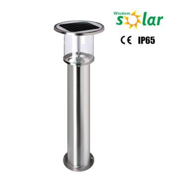 wholesale high lumens CE solar pole light for outdoor garden lighting